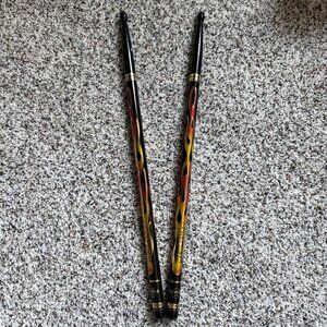 Hard Rock New York Flame Design Drum Sticks